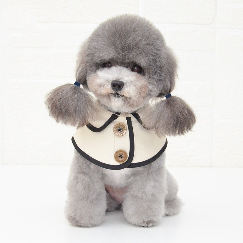 Pet bow tie saliva towel