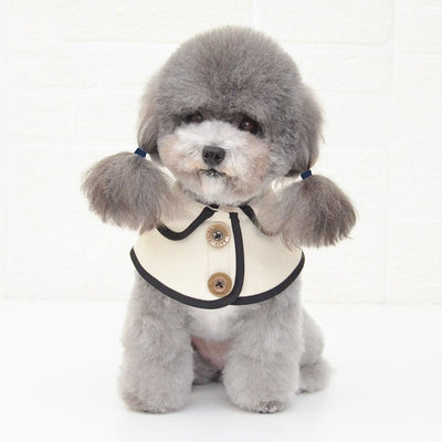 Pet bow tie saliva towel