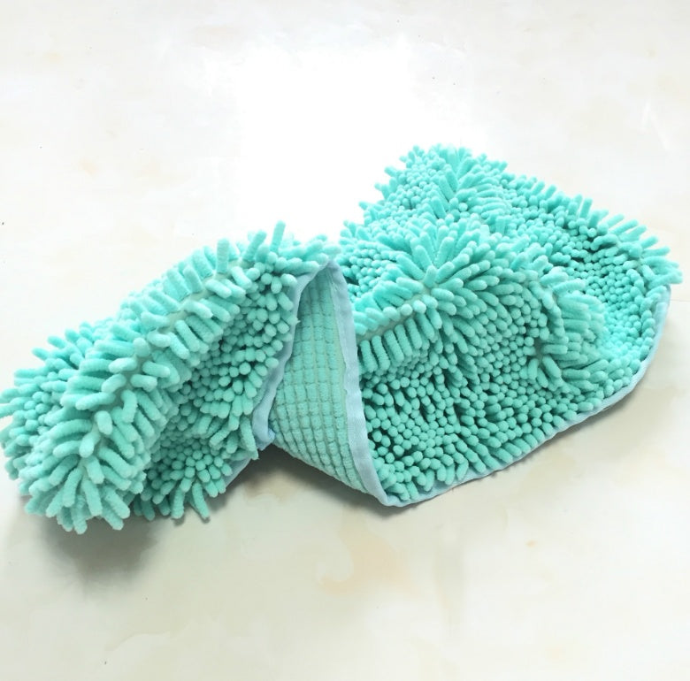 Pet Bathing Dry Hair Towel Chenille Quick-drying Extra Large Absorbent Towel