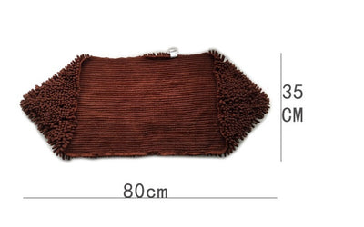 Pet Bathing Dry Hair Towel Chenille Quick-drying Extra Large Absorbent Towel