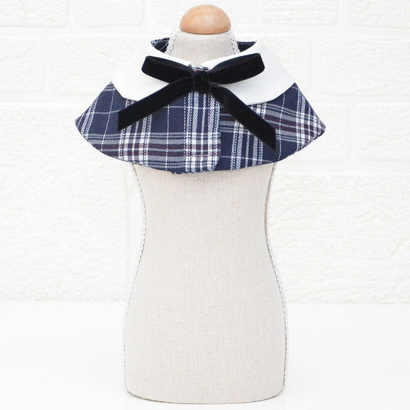 Pet bow tie saliva towel
