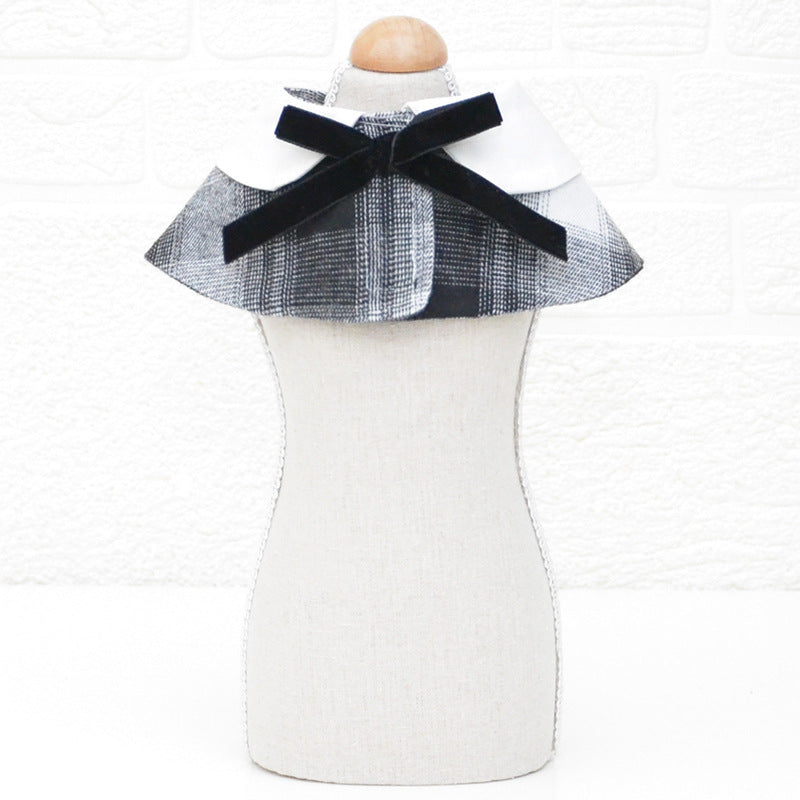 Pet bow tie saliva towel