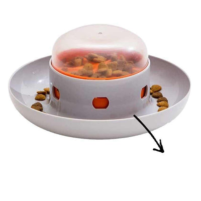 Dog Press Leakage Food Feeder Automatic Pet Feeder