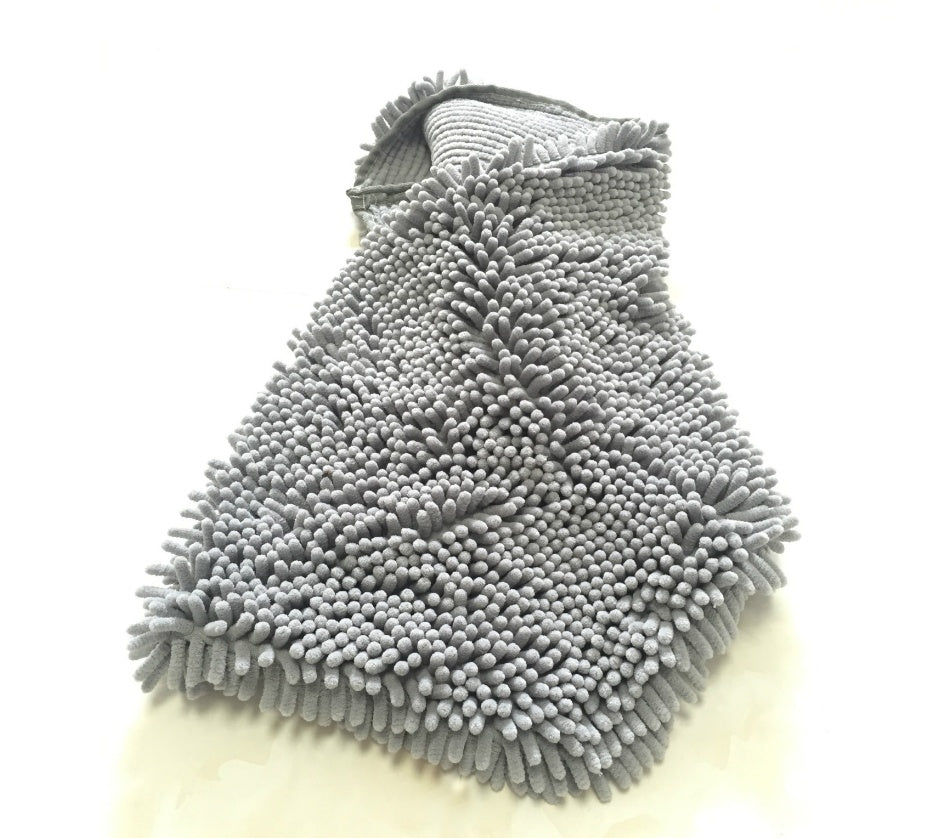 Pet Bathing Dry Hair Towel Chenille Quick-drying Extra Large Absorbent Towel