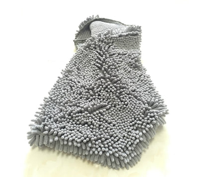 Pet Bathing Dry Hair Towel Chenille Quick-drying Extra Large Absorbent Towel