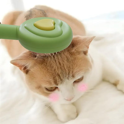 Pet Beauty Hair Removal Comb Cat Brush - One Click Release Care Cat Comb Dog Hair Removal Brush